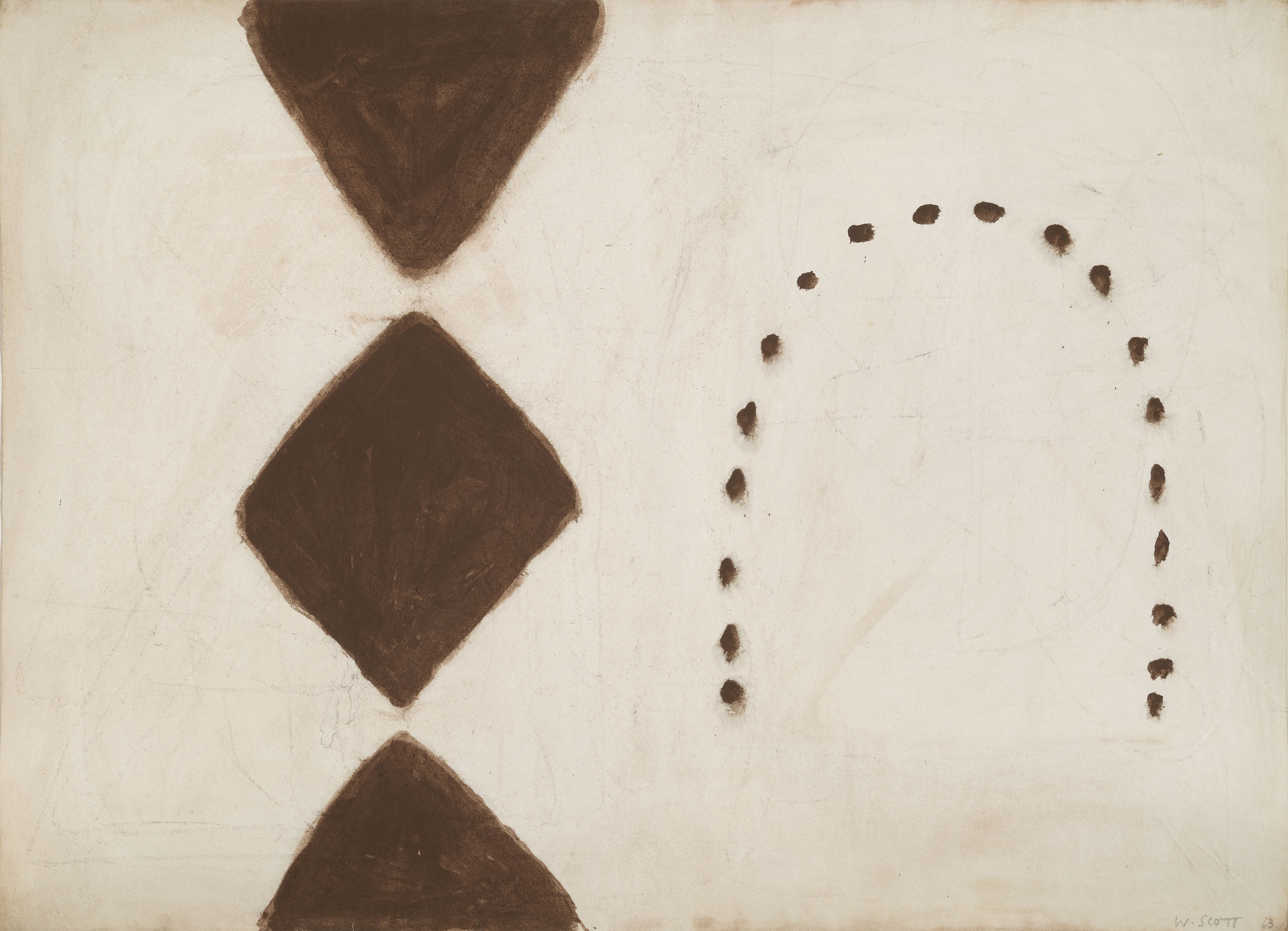 William Scott R.A. (1913-1989)  Study for Odeon Suite IV